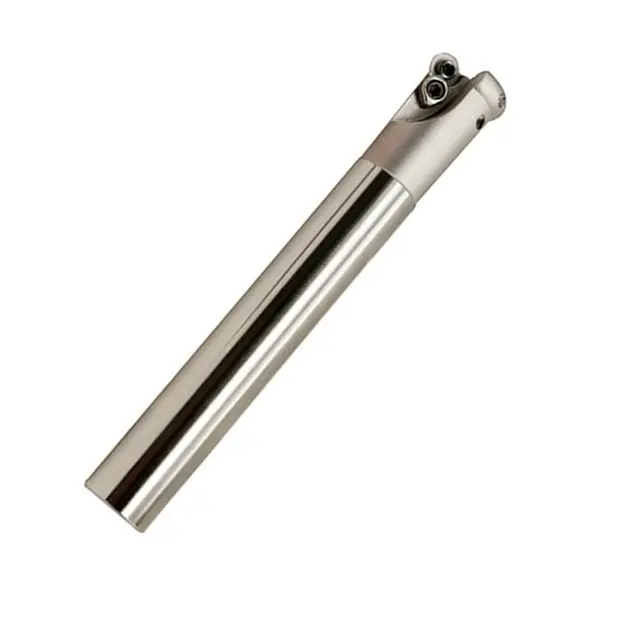 Alloy material for hardened steel milling blades for modular tools of end mills