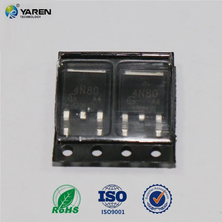 4N80/800 В 4A/К-251/252/220 n-канал/высокой мощности mosfet