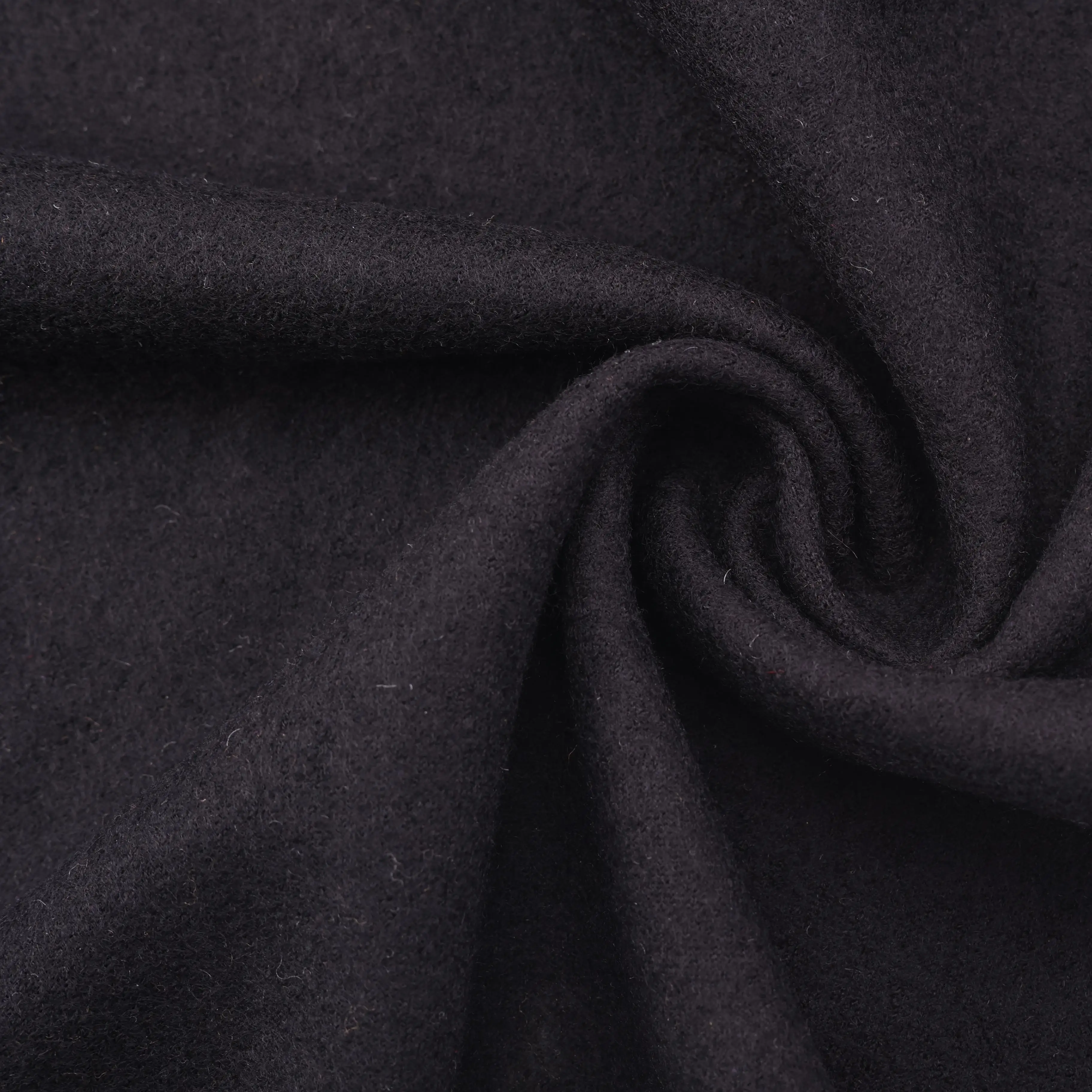 Wholesale Custom Width 150cm Plain Dyed 100% Wool Fabric for Coat lightweight  Wool Fabric