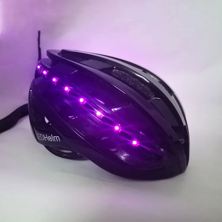 
Hot new products Safety led light smart indicator bicycle helmet with cycling bike Helmet 
