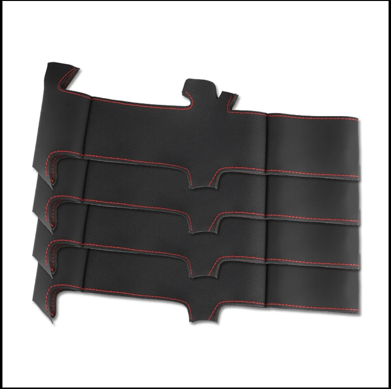 Used car accessories swift sewing Steering Wheel Cover designer for Ford Focus Fiesta Puma ST 2020 2022