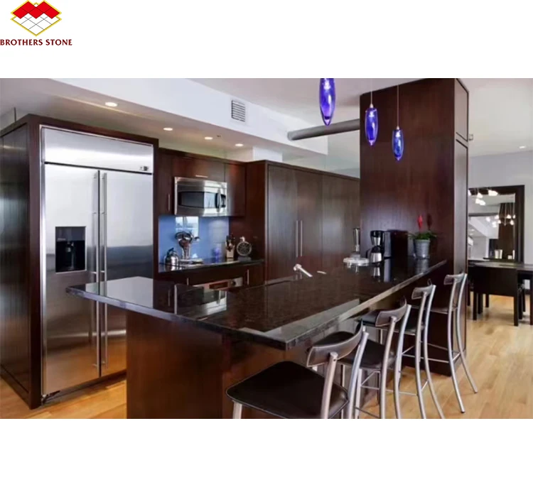 high quality Natural mongolian absolute black granite Angola Black Granite Tiles Price For Flooring And Countertop