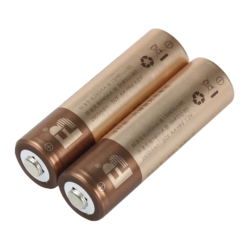 FB AA No.5 2800mAh Ni-Mh high capacity energy saving rechargeable aa li-ion battery