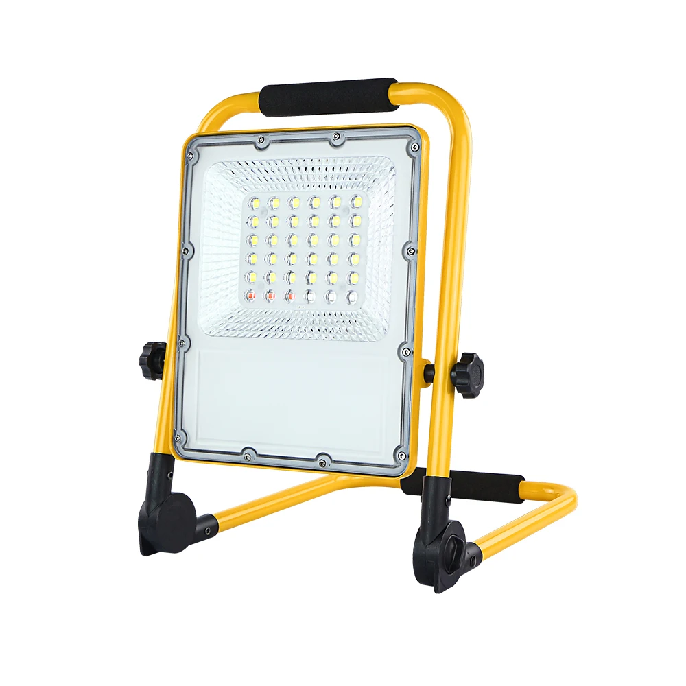 20000 lumen waterproof flexible portable led flood work light clamp USB rechargeable 20w 30w 50w 100w 150w led work light