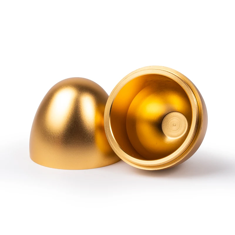 
TA MINGREN Aviation Aircraft Aluminum Egg Shaped Jewelry Gift Candy Semi Finished Jar Plain Empty Aluminum Cans 