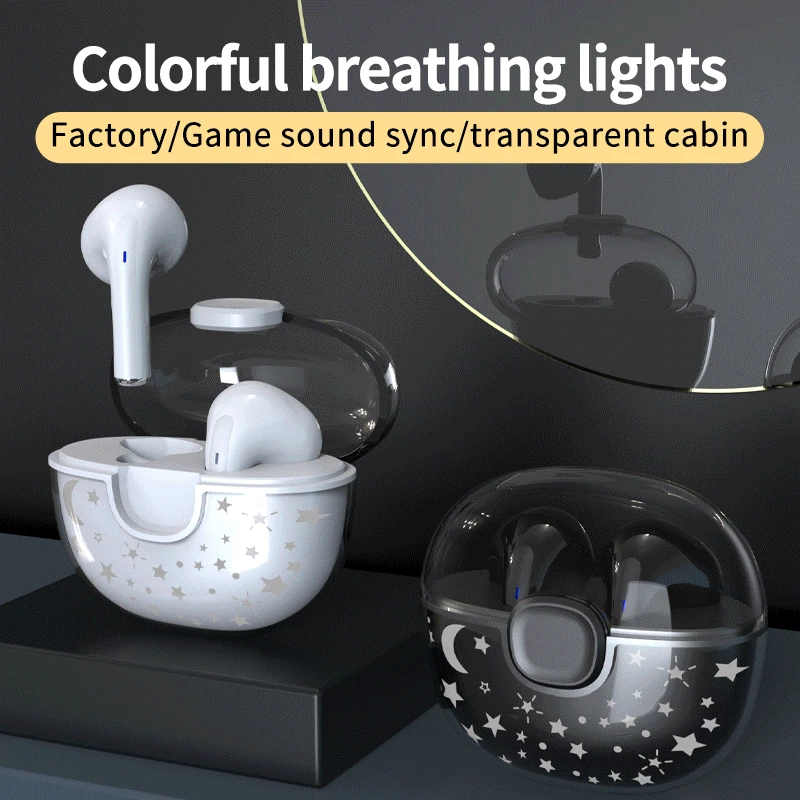 OEM Type C ENC Noise Reduction touch control earbuds waterproof TWS wireless earphones