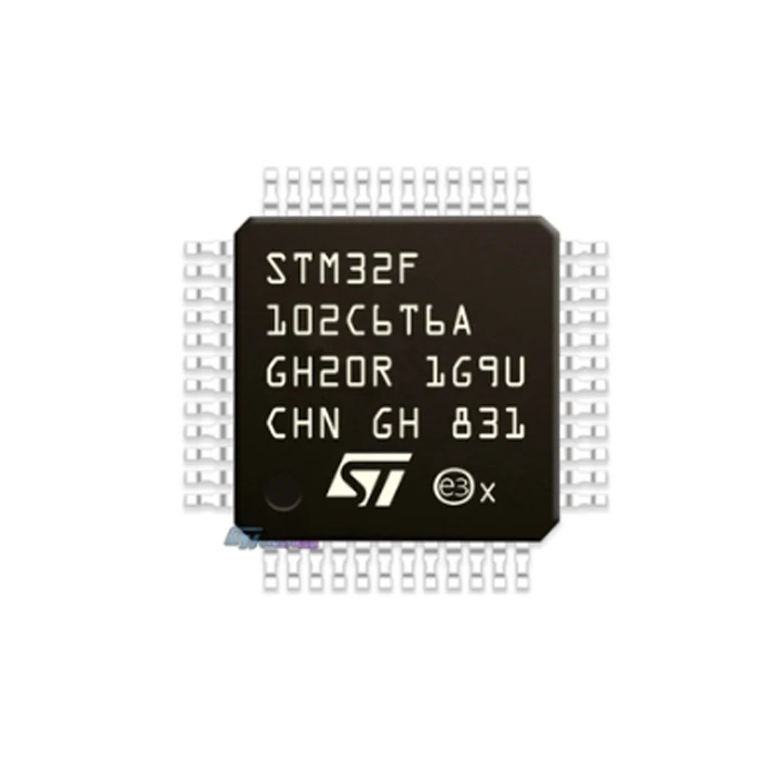 STM32F102C6T6A LQFP48 32-bit microcontroller MCU ARM microcontroller chip Original new IC chips