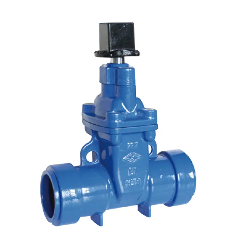 AWWA C515 Socket Resilient NRS Gate Valve ZA5XC Socket Connection is Suitable for IPS PVC Pipes Square head gate valve