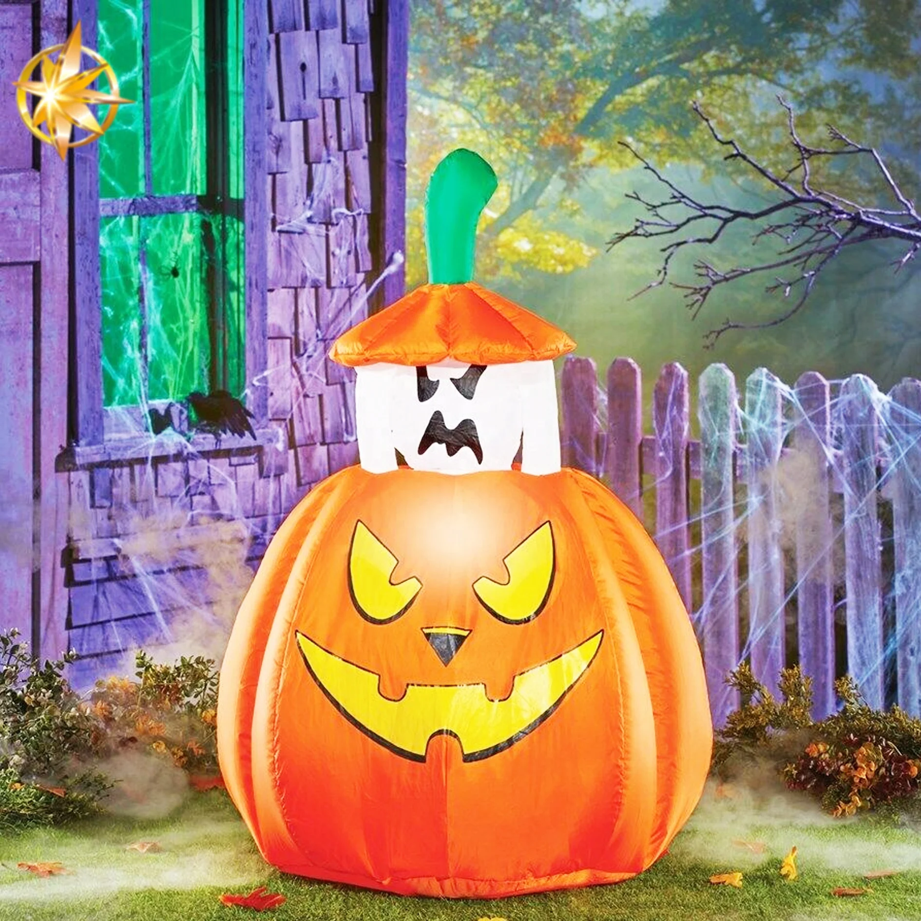 Custom Inflatable Pumpkin Ghosts Pop up Ghost Halloween Decorations