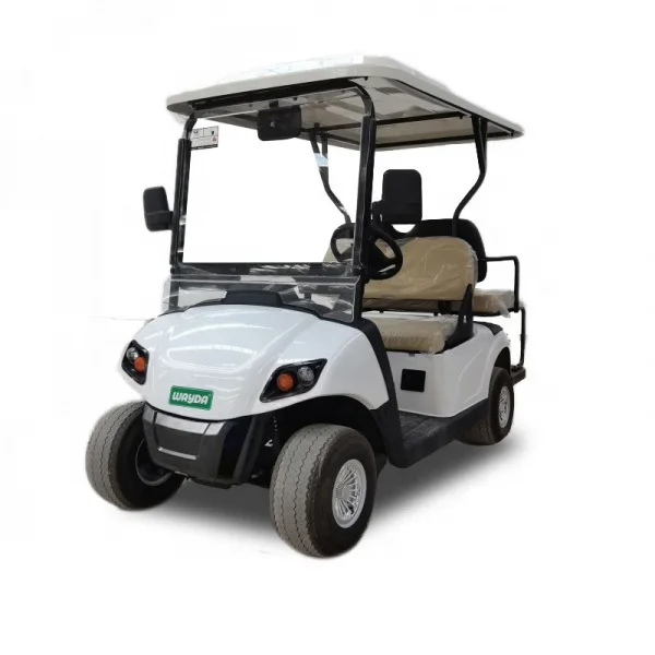 Hot sale of high quality 4 seater raised unit golf carts Lead acid batteries Custom made durable golf carts