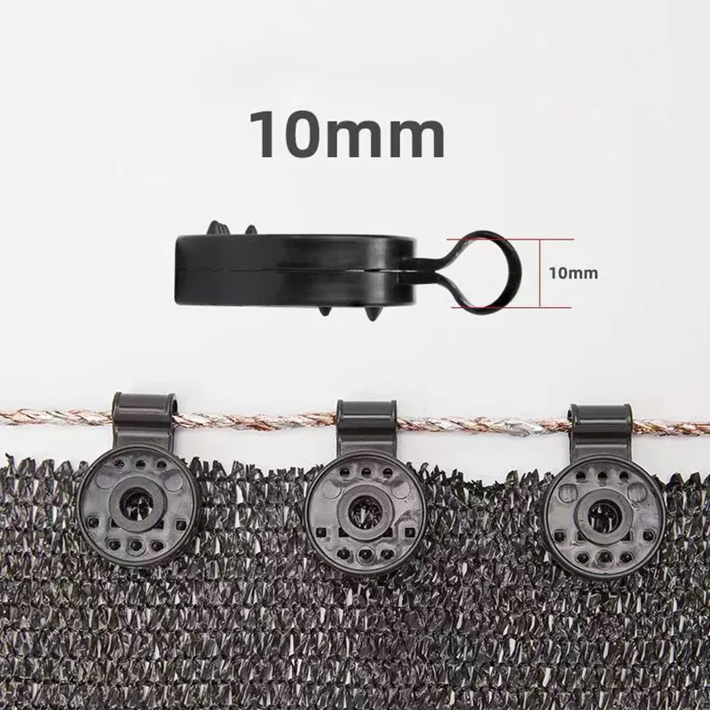 plastic film sun shade net clip Fence Fabric Clips clamp clips Garden Tools Netting Installation Hook