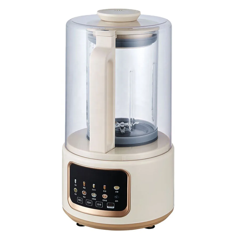 Hot Sales Portable Soundproof Blender Heating Nut Soy Milk Maker Low Noise High Quality Soup Maker Blender Machine OEM Juicer