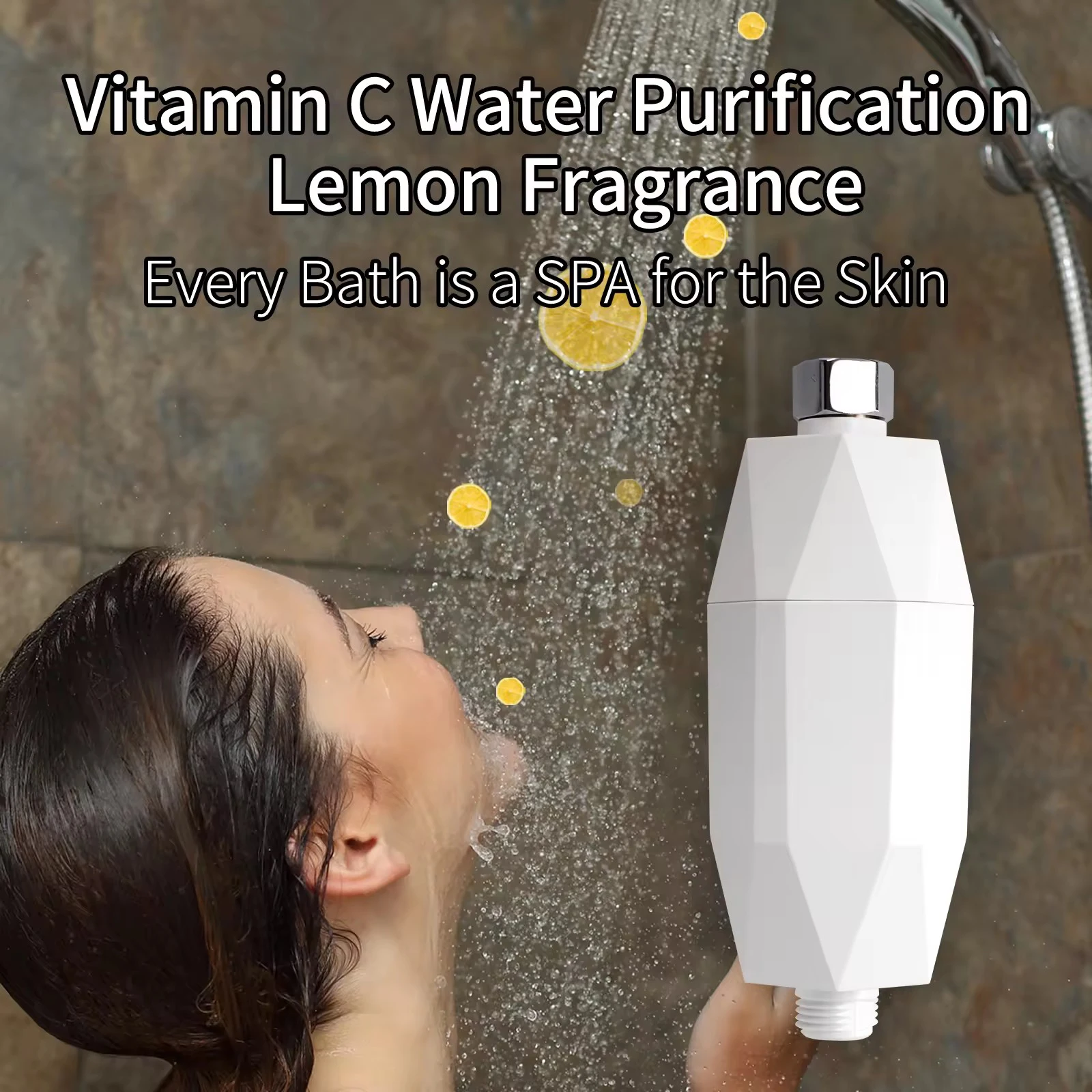 New Design Vitamin C Removing Chlorine Shower Filter Vitamin C Shower Filter Shower Filter Portable Tap Water Purifier for Bath