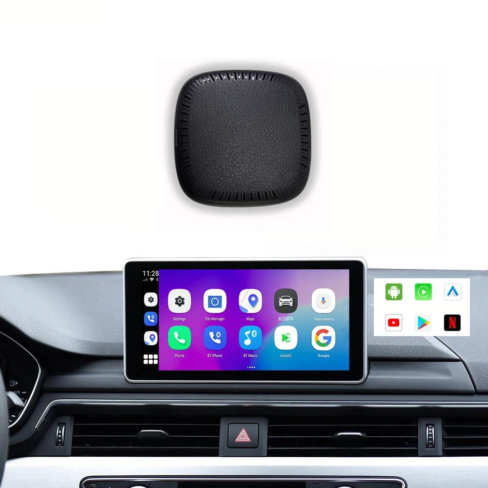 Автомобильный стерео беспроводной CarPlay Box USB Bluetooth WiFi адаптер