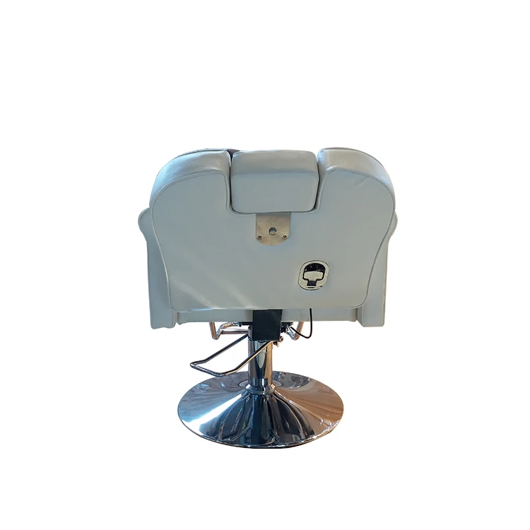 Leather white Popular Fashion modern hair salon chair