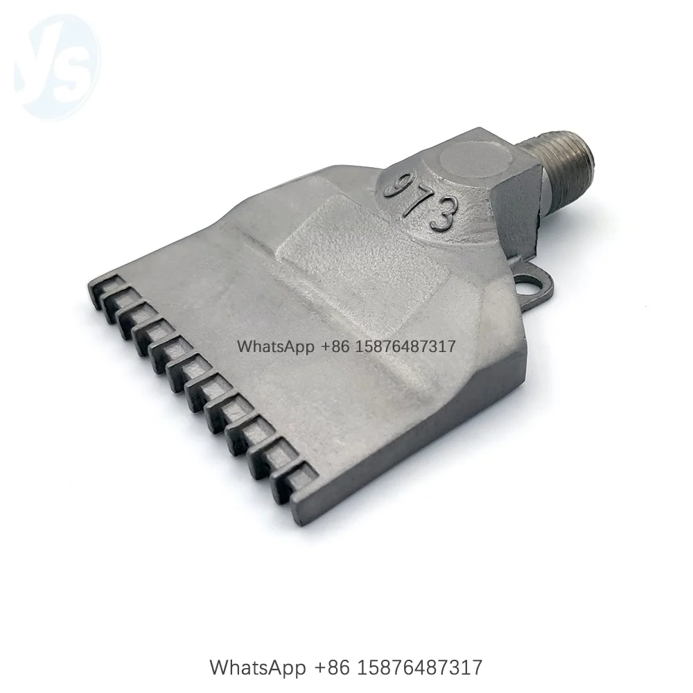 YS 973 Wind Air Jet Nozzle with Coolant Hose and Shut-off Valve