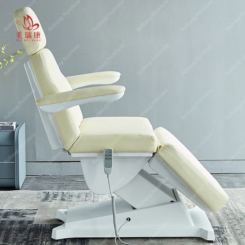 Factory Wholesale Luxury salon furniture equipment electric beauty spa facia bed Massage table lash bed