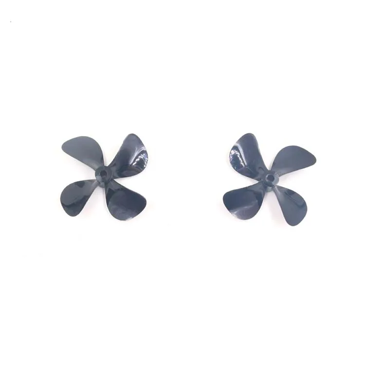plastic propeller 4-blade 60mm CW CCW 4.0mm shaft size for RC boats thruster prop