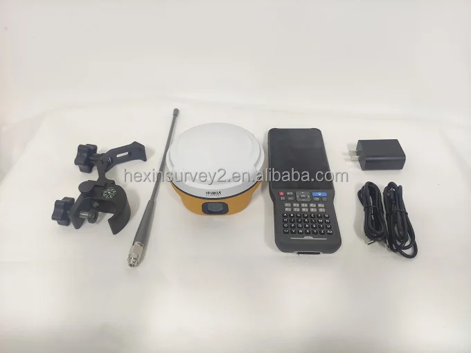 Высокоточный новый визуальный иду RTK Hi-target V5 GPS геодезический 1408 канальный GNSS с полевым контроллером iHand55