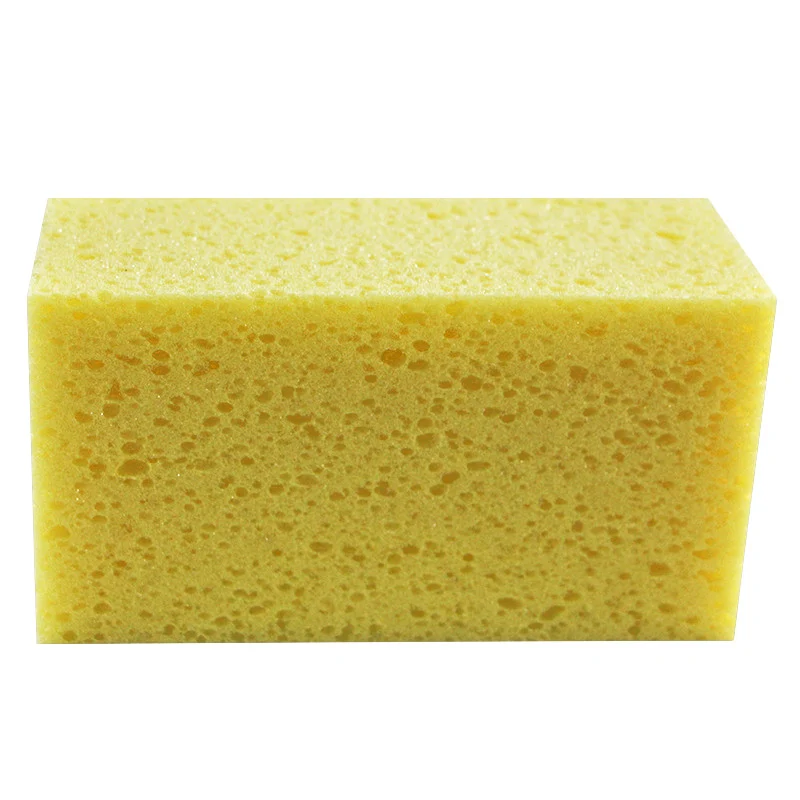 China Yellow Car Seaweed Sponge washing super absorbent Large Car Cleaning Sponge