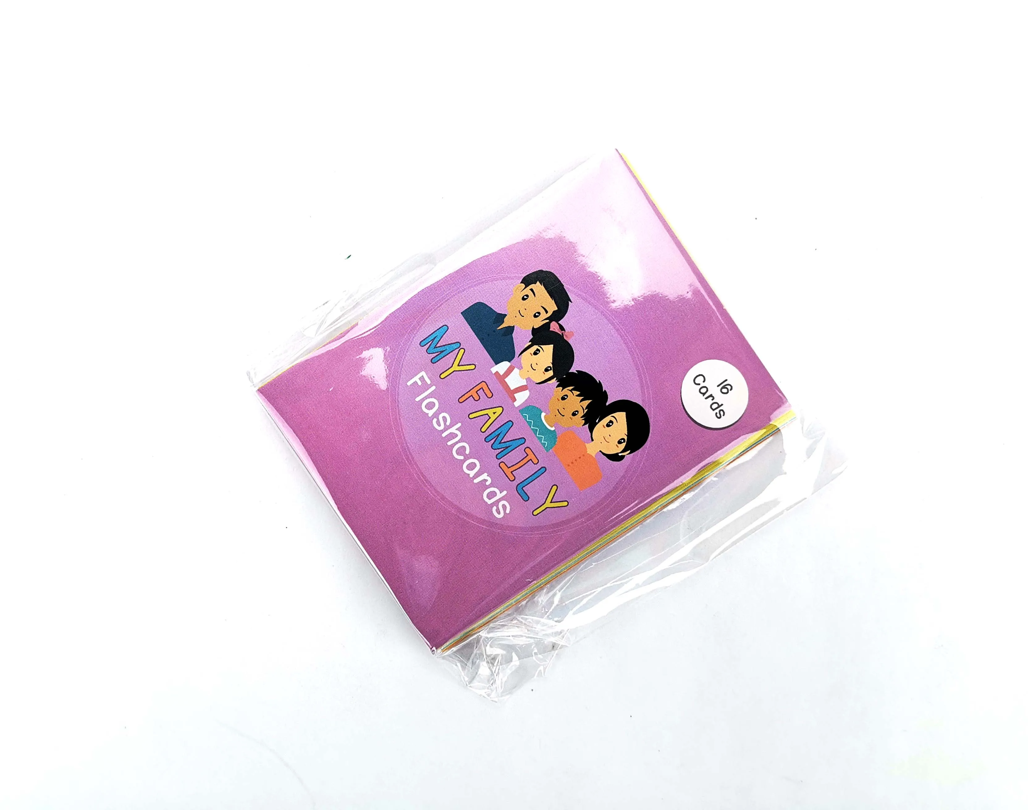 CPC custom eco friendly  double sided early educational learning idioms card toys