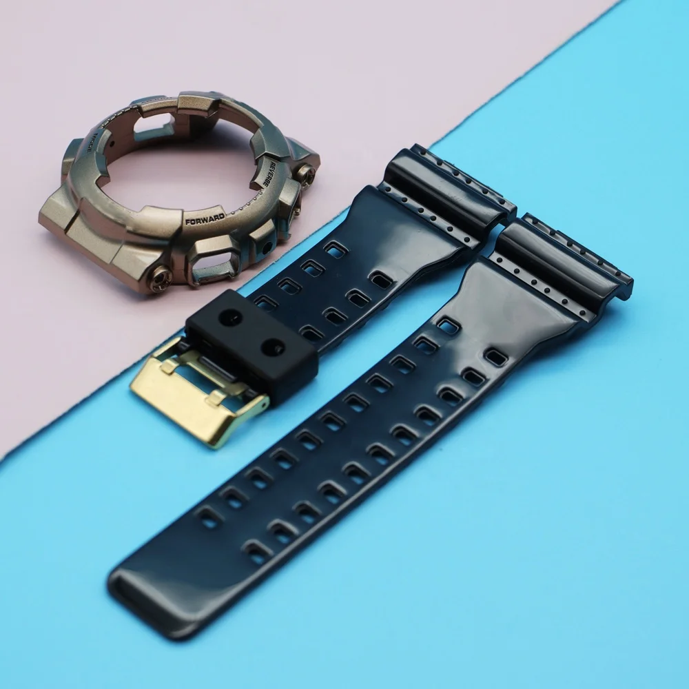 For Casioak Silicone Tool Strap GA 110 GA100 GA120 GA-140 GA150 GA300 GD 120 100 110 GLS 100 110