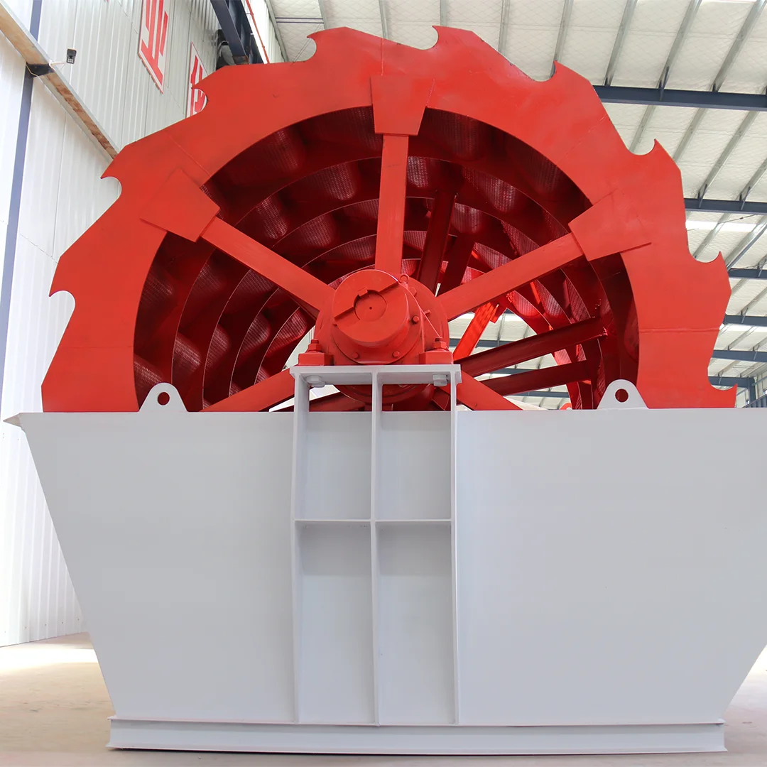 New Tech Mining Equipment Bucket Wheel Sand Washing Machine For Sale