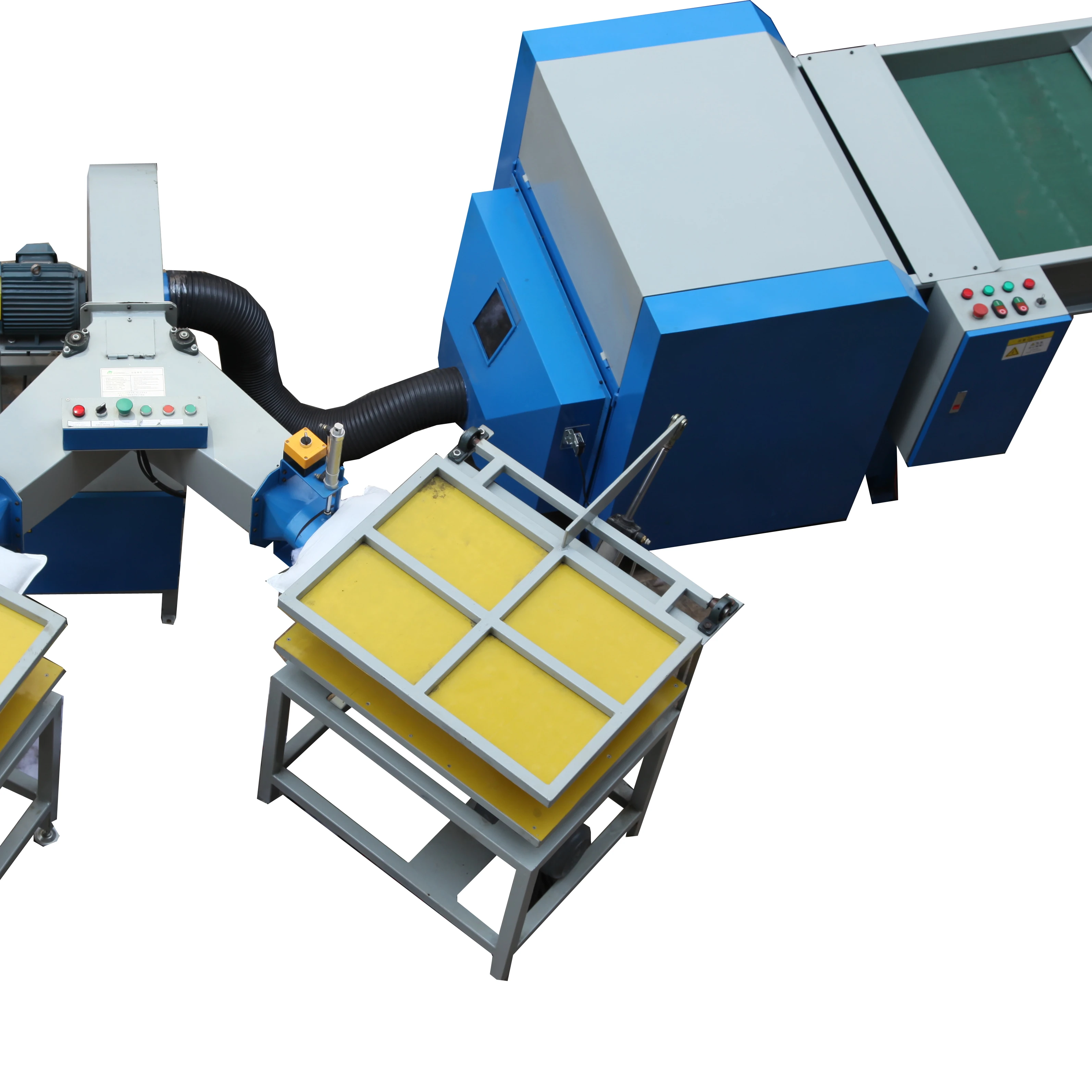 0 по выгодной цене-услуги при условии и новое условие Автоматическая подушка делая полиэфирных волокон наполнитель автоматическая машина для набивки