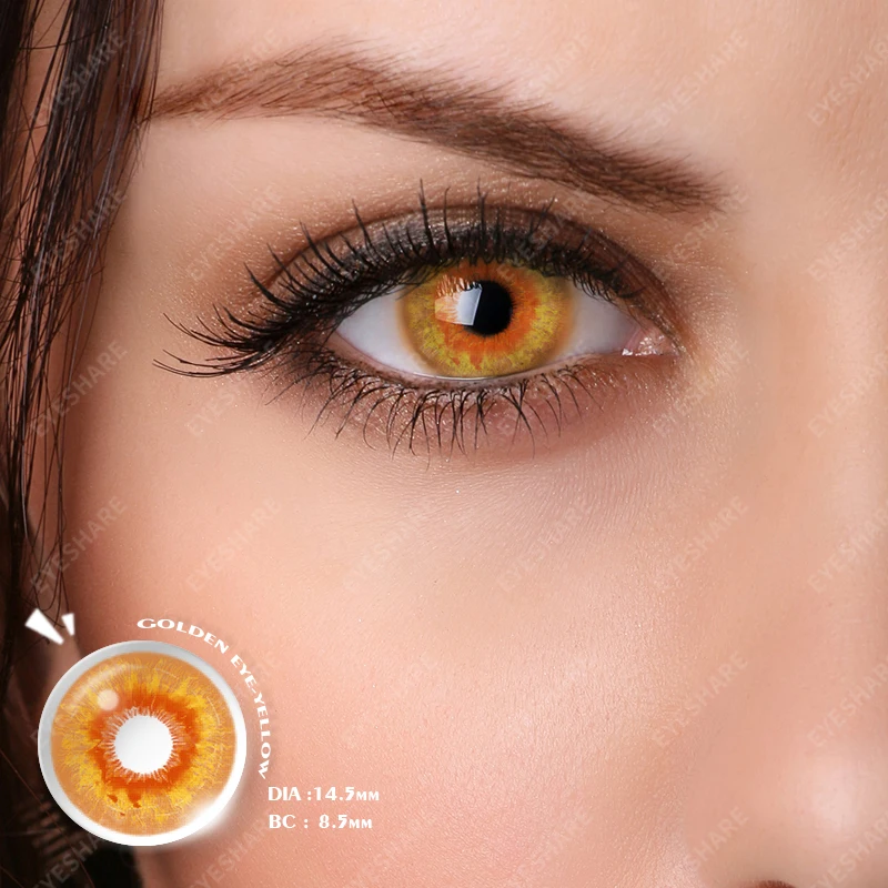 Trendrehab Supplier Natural Crazy Eye Color Contact Lenses Halloween Party Cosplay Fancy Dress and Costumes Soft Red OEM Power