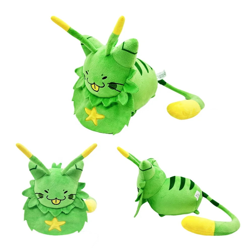 Custom Regretevator Gnarpy Plush Figure Toys Green Cat Stuffed Animal Cartoon Doll Kids Gifts Plush Toy