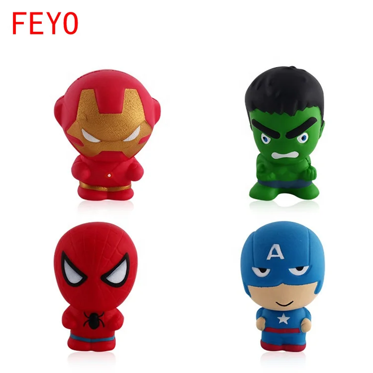 2023 new novelty toys lovely slow rebound squishy pu material squeeze toys slow rising PU foam ball