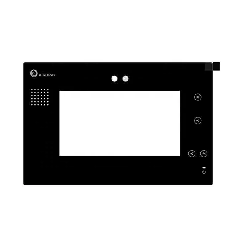 2mm 3mm 4mm Front Protective Glass Electrical Glass Panel Tempered Glass For Display