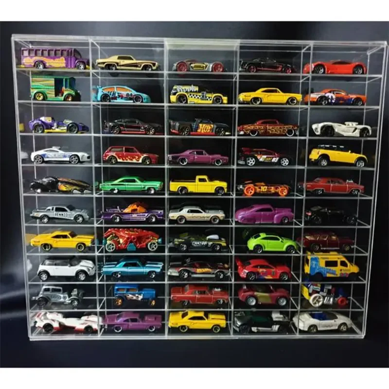 Профессиональный акриловый защитный ящик для хранения игрушек Hot Wheels модель автомобиля витрина для оптовой продажи