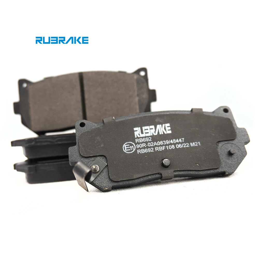 RUBRAKE RB692 auto car ceramic brake pads factory for KIA