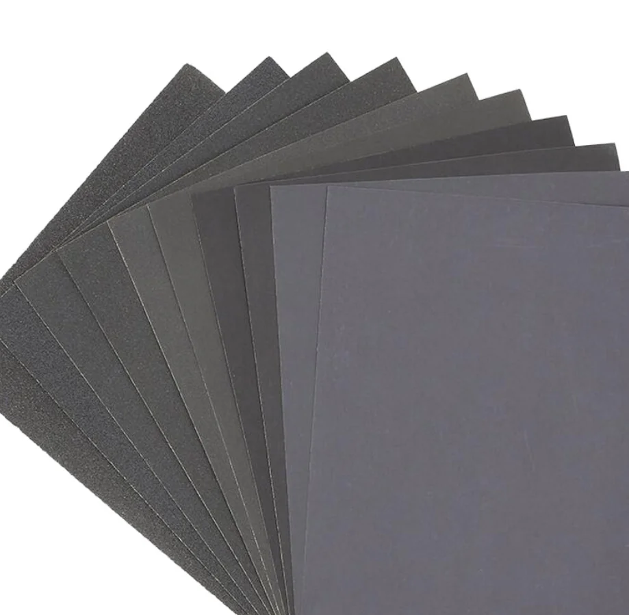  Sandpaper Girt 120 to 3000 Sand Paper used with Sanding Block Sander Wet Dry Abrasive Sandpapers