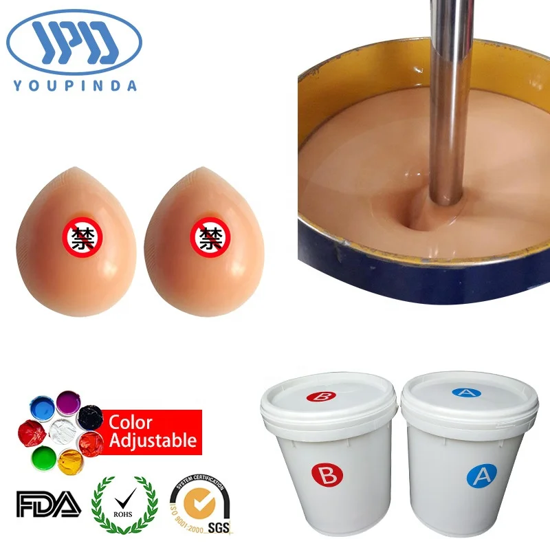 High quality liquid silicone rubber  for simulation of human body