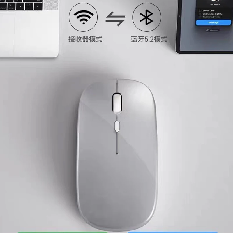 modern  bluetooth mouse dual mode wireless bluetooth mouse for laptop