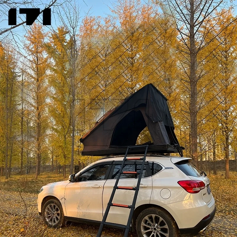 Outdoor Activities Tents Camping Outdoor Car Roof Camp Tent Roof Top Tent Hard With Storage Bags