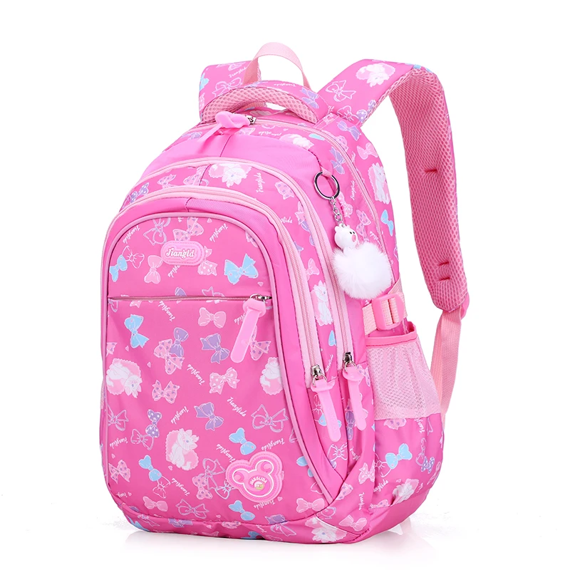 2023 good quality bagpack set primary waterproof ucte backpack beautiful pink school bag for kids girls