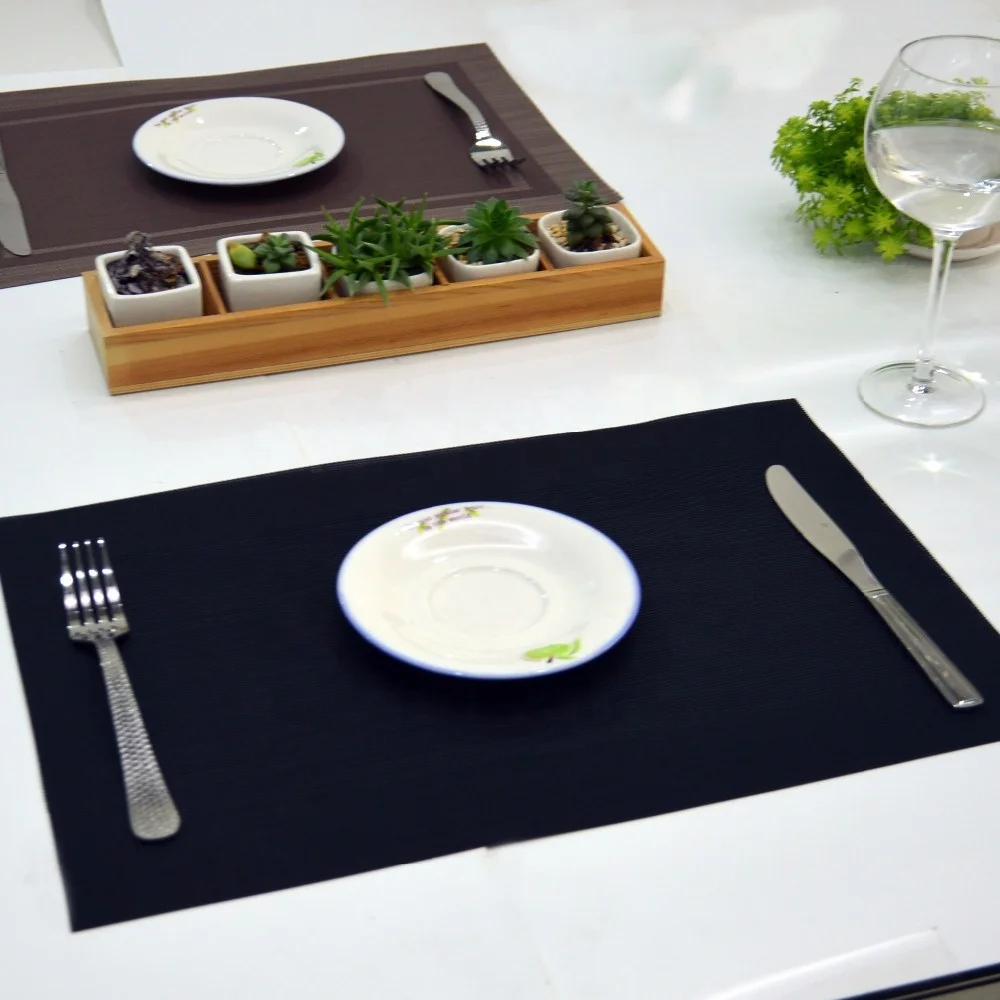 45cm*30cm Low price guaranteed quality handmade dining table mat