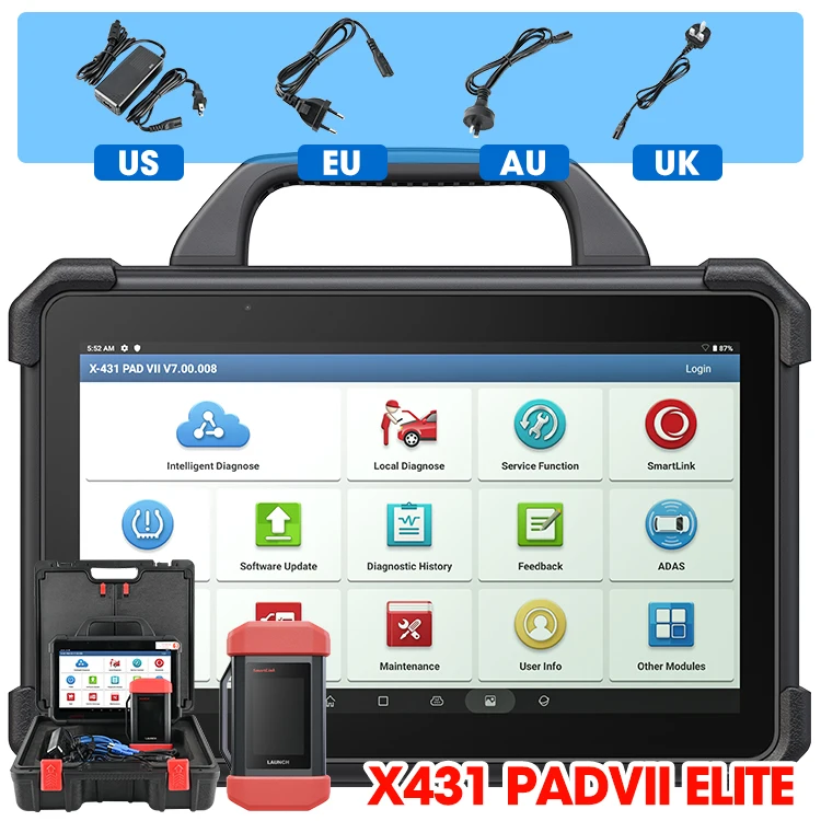 Launch X431 Pad7 Elite X-431 Ecu Repair Programming Tools Obd2 Vehicle Diagnostic Scanner Tool And Car Machine For All Cars