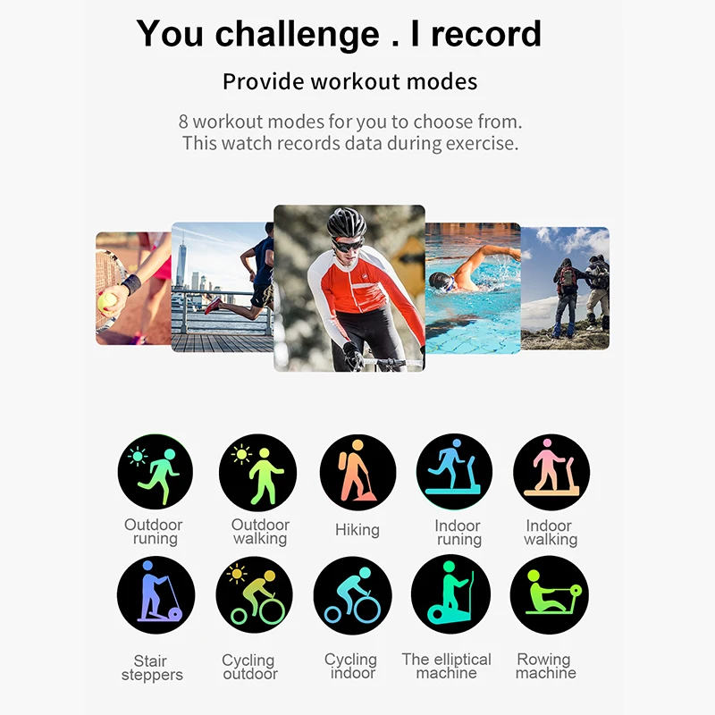 Factory Sale 1.28 inch IPS touch screen heart rate and blood pressure detection sports smart watch MX10