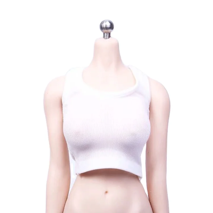 
Short elastic sports candy color vest for packaging gel body 1/6 bjd dolls 