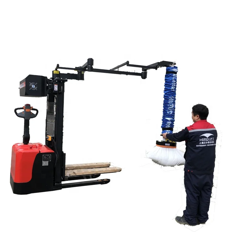 Direct Factory sale vacuum sack lifter stacker reclaimer machine for lifting 80kg sacks