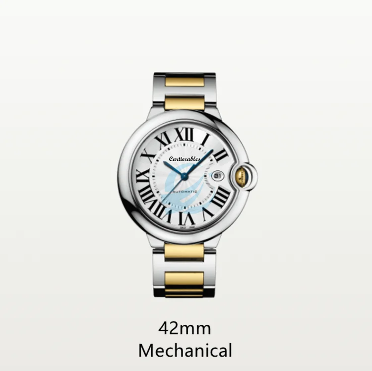 Factory Wholesale Luxury Watch 3a Quality Cartire Unisex Brand Custom Watch Sapphire  Mechanical Watches