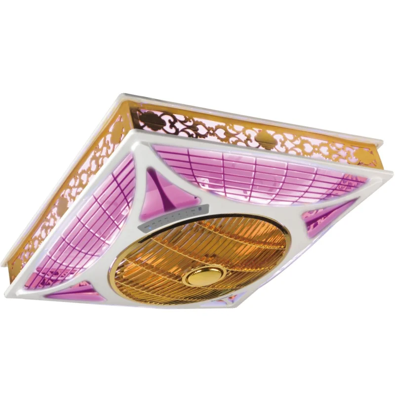 China Manufacturer 14 Inch 60x60cm False Ceiling Box Fan for Home Office Store Use with LED Lights