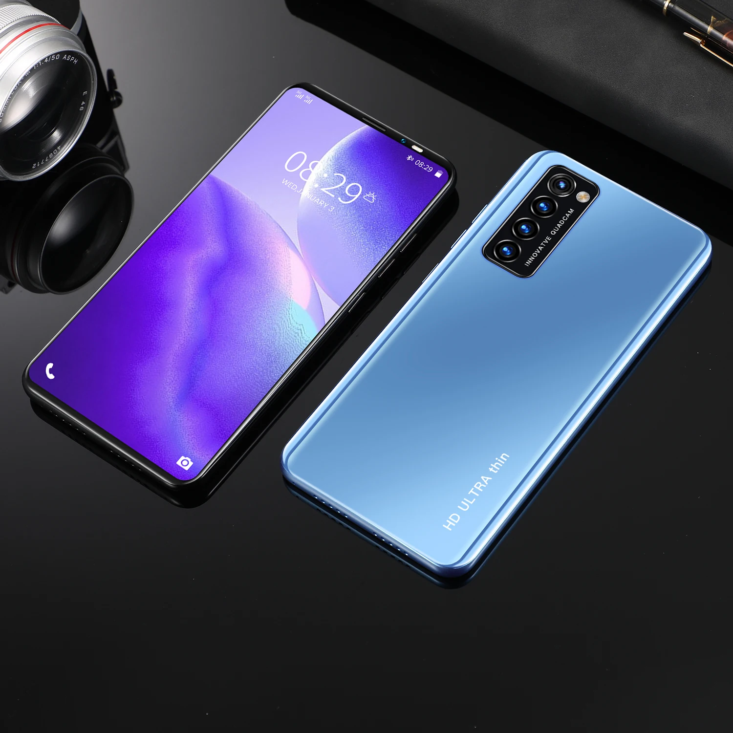 Смартфон Rino4 pro на Android 5 8 дюйма 1080x2320 256 ГБ 4800