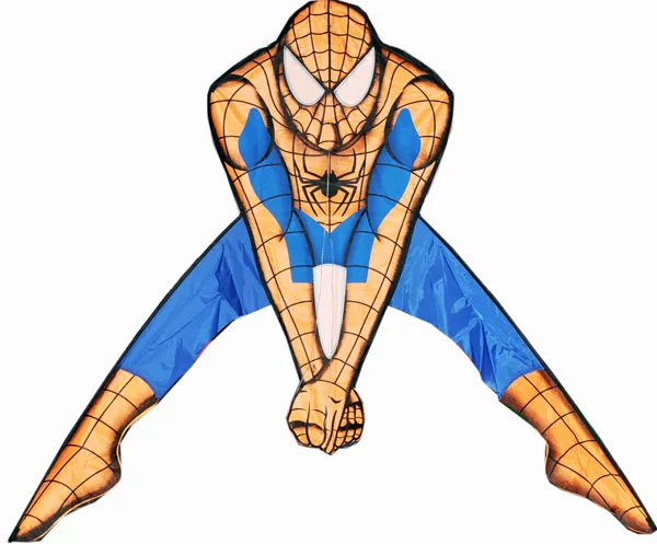 promotional  outdoor sports kite  cartoon spider man  kite for kids