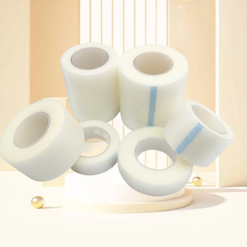 Perforated medical tape transparent surgical tape