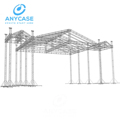 Customizable Aluminum Frame Truss Structure and Stage Lights Exhibition Truss